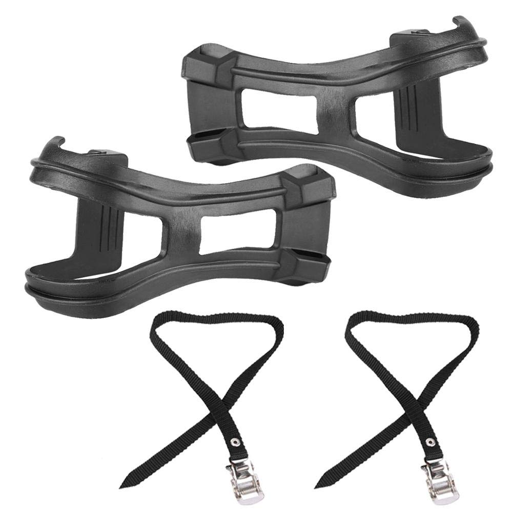 Bike Pedal Straps Clips Mountain Road Bike Pedals Straps Non Skid Toe Clip for Bike Accessory