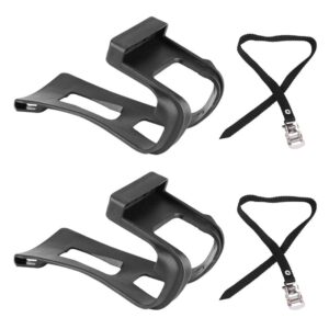 Bike Pedal Straps Clips Mountain Road Bike Pedals Straps Non Skid Toe Clip for Bike Accessory