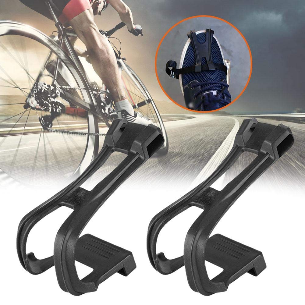 Bike Pedal Straps Clips Mountain Road Bike Pedals Straps Non Skid Toe Clip for Bike Accessory