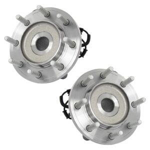 TRQ Front Wheel Bearing & Hub Assembly Pair Set LH & RH Sides for Ram 2500 3500