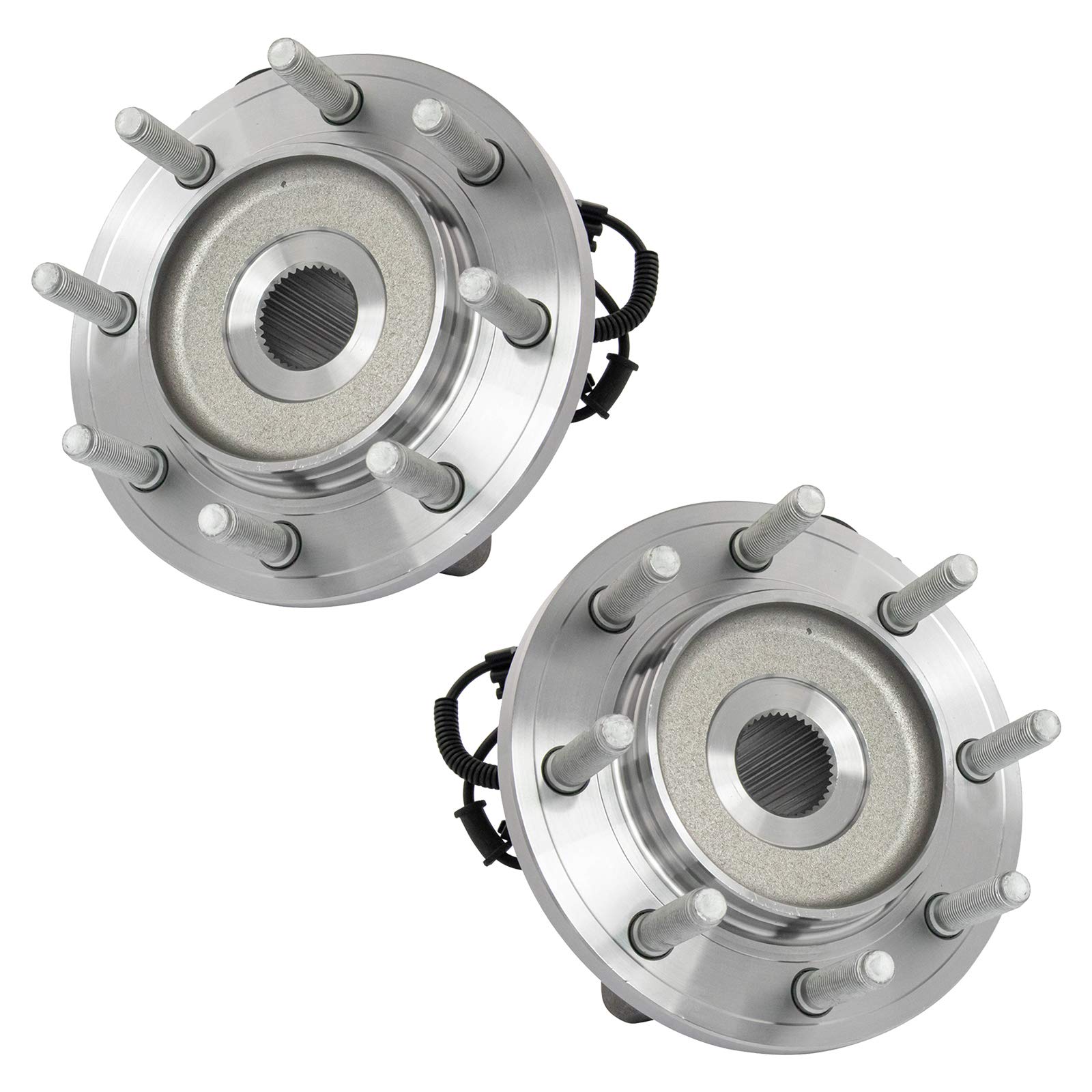 TRQ Front Wheel Bearing & Hub Assembly Pair Set LH & RH Sides for Ram 2500 3500