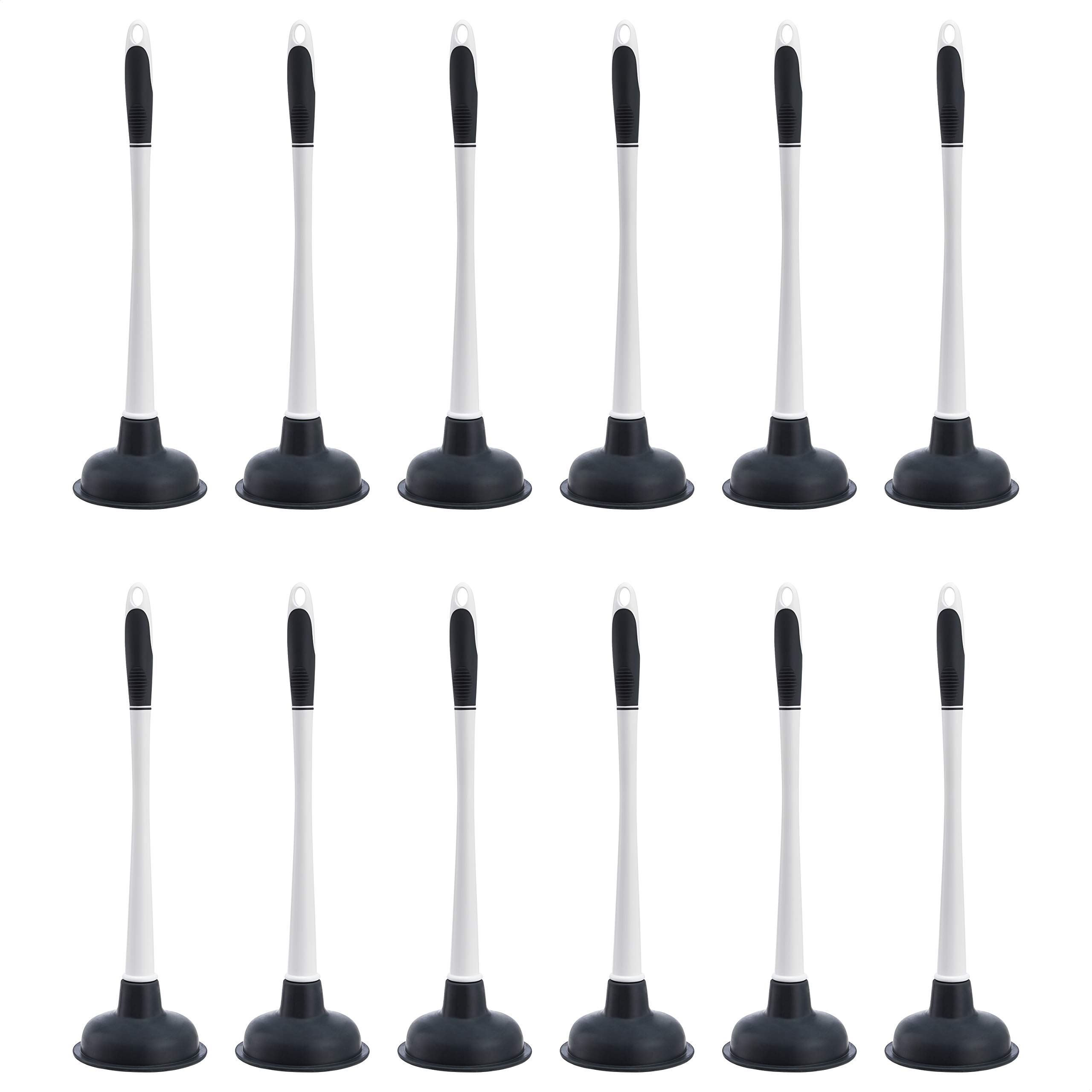 AmazonCommercial Plunger - 12-Pack