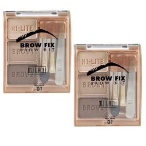 brow fix kit, light (01) l8