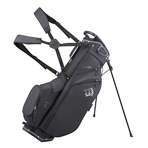 WILSON Staff Feather Carry Golf Bag - Black/White