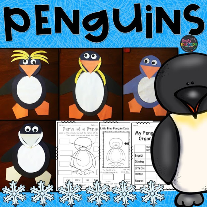 Penguins A Non-fiction Penguin Unit - Common Core Aligned
