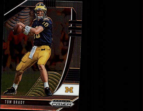 2020 Panini Prizm (NFL) Draft Picks #97 Tom Brady Michigan Wolverines Officially Licenced NCAA Collegiate and NFLPA Football Panini Panini Football Trading Card (Scan streaks are NOT on the Card Itself)