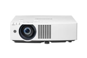 panasonic pt-vmz50u 3lcd wuxga portable laser projector, 1920x1200, 5000 lumens, white