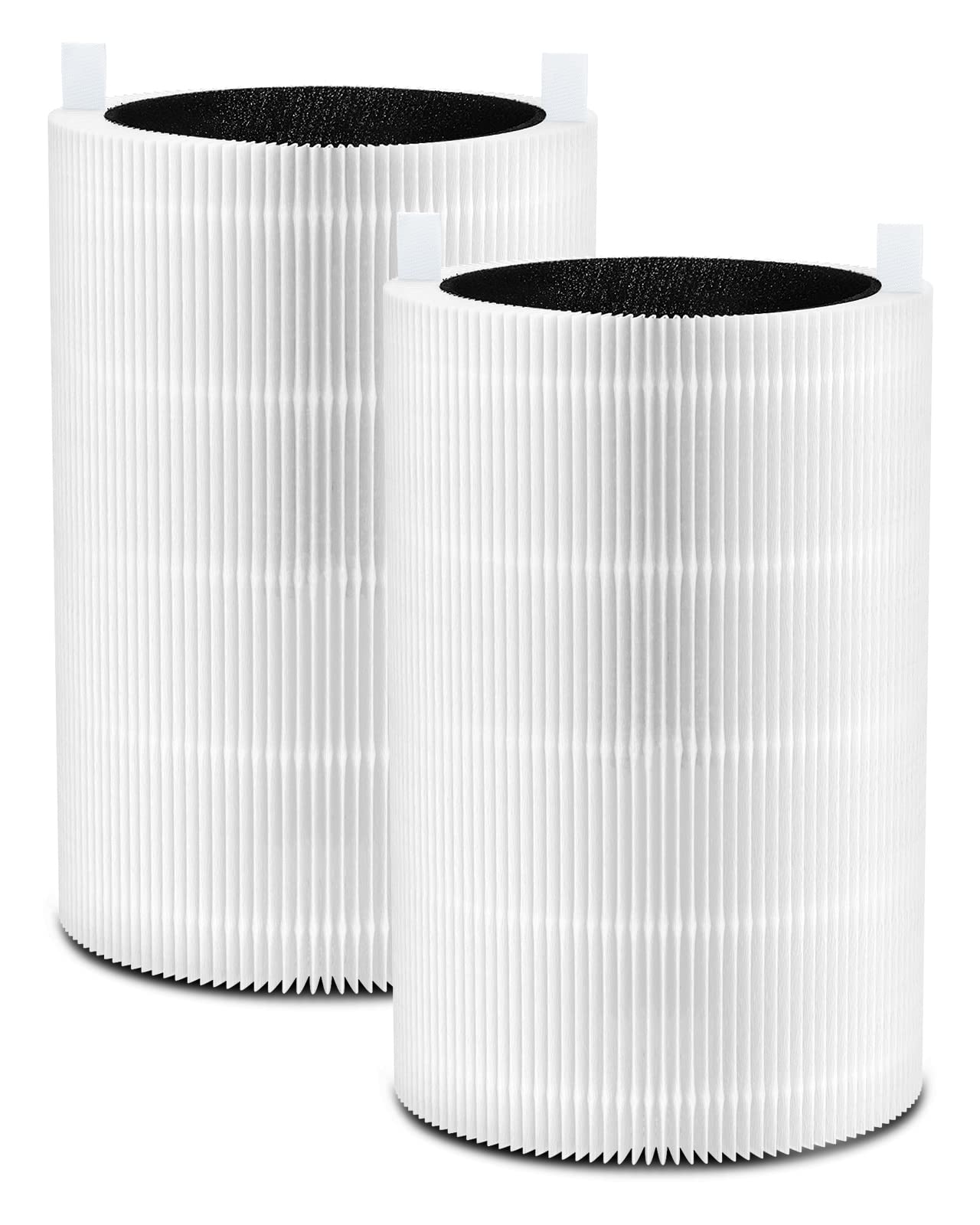 411 Replacement Filter Compatible with Blue Pure 411 Genuine, 411+, 411 Auto and MINI Air Purifier, Part# 100929, 2-Pack