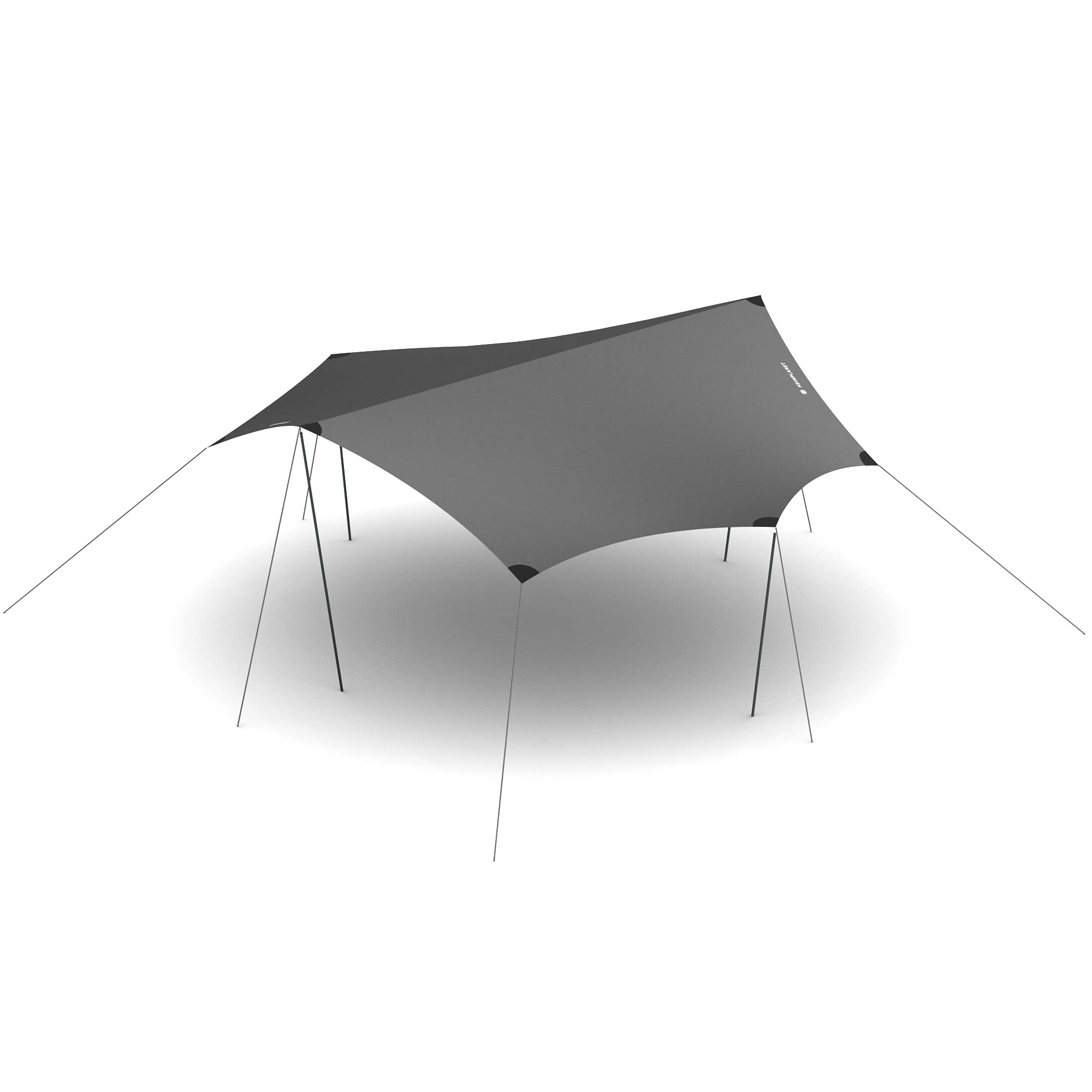 HEIMPLANET Original | Dawn Tarp XL | Waterproof Tent Tarp with 5000 mm Water Column | Supports 1% for The Planet (Grey)