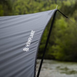 HEIMPLANET Original | Dawn Tarp XL | Waterproof Tent Tarp with 5000 mm Water Column | Supports 1% for The Planet (Grey)