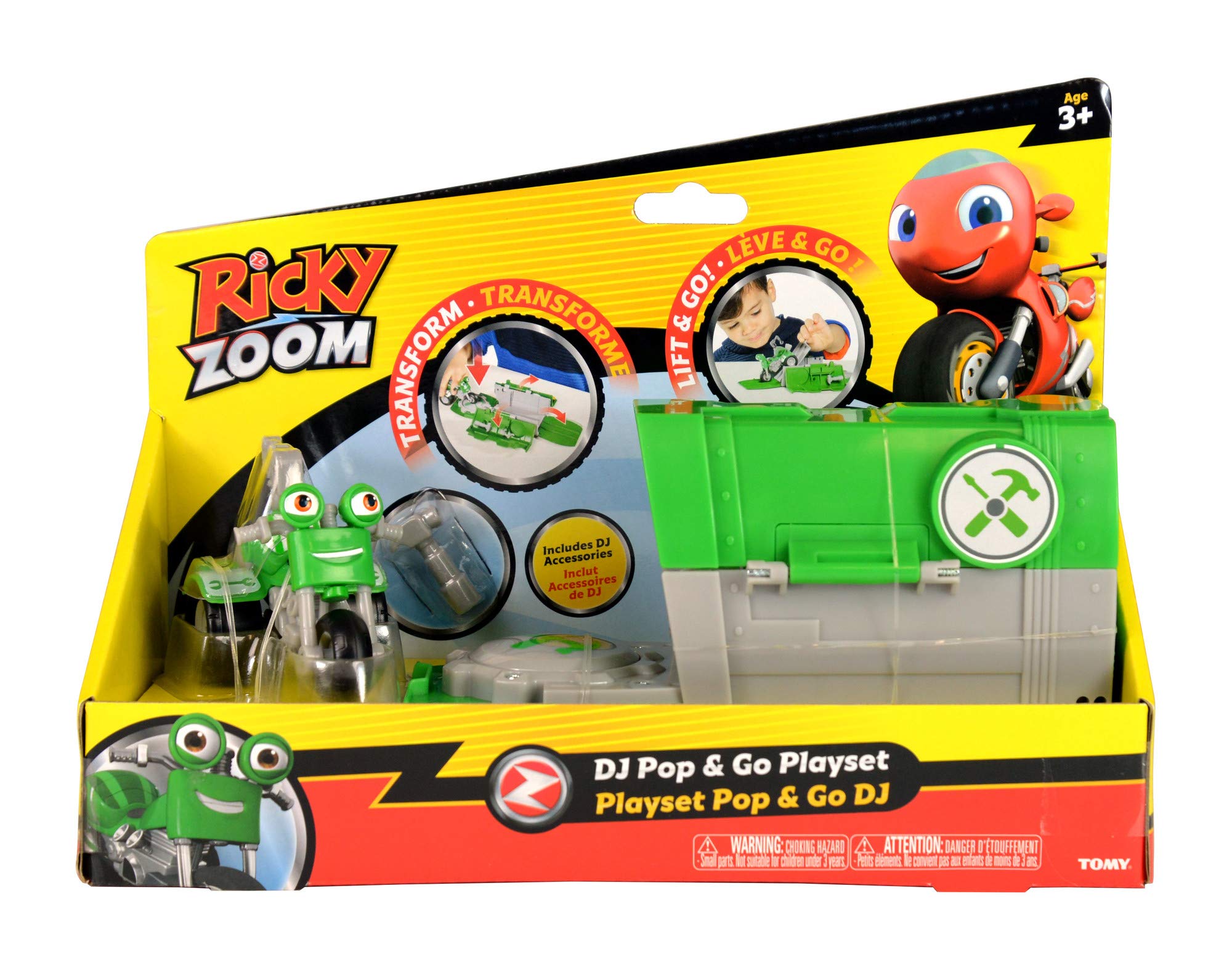 Ricky Zoom T20034 DJ Pop & Go Playset