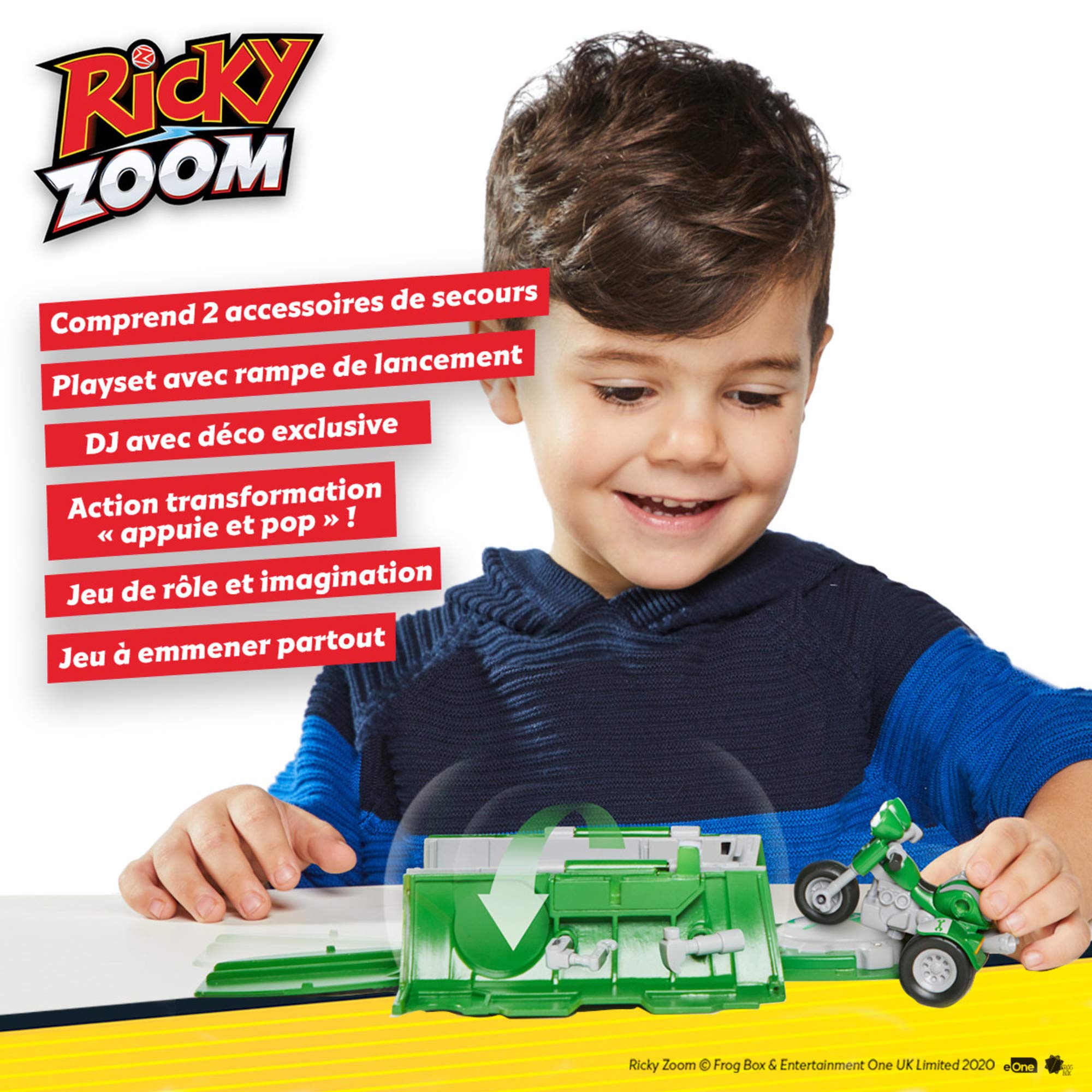 Ricky Zoom T20034 DJ Pop & Go Playset