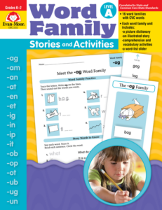 word family stories and activities, grades k-2 (level a)- teacher reproducibles, e-book