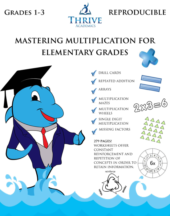 Mastering Multiplication for Grades 1-3