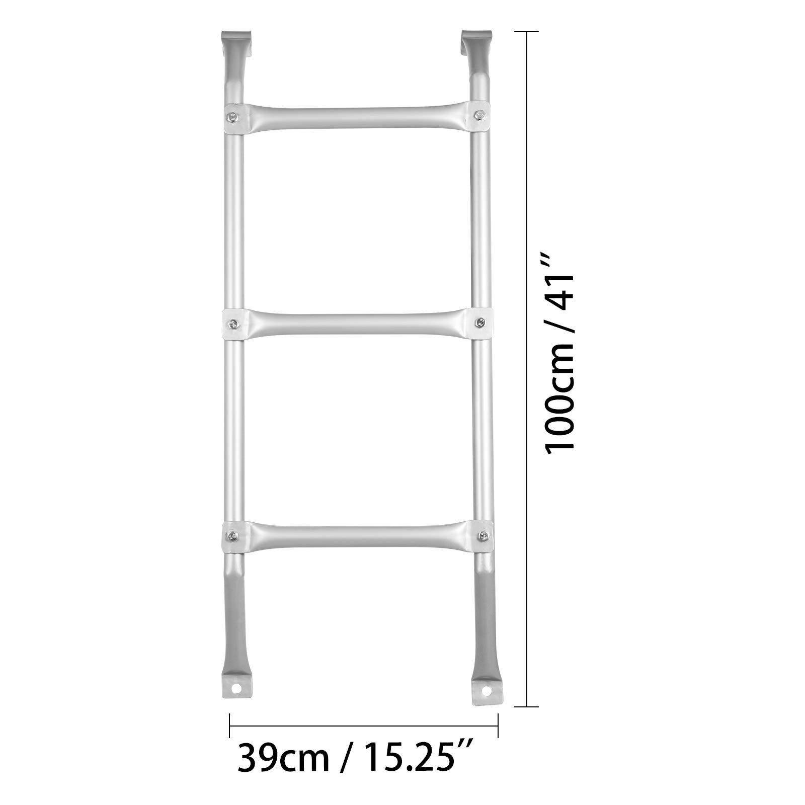 Happybuy Egress Ladder Basement 4 Steps Basement Egress Egress Window Ladder Loft Ladder Window Well Ladder Attic Ladder Parts Escape Ladder Emergency Window Ladder Egress Well Egress Windows