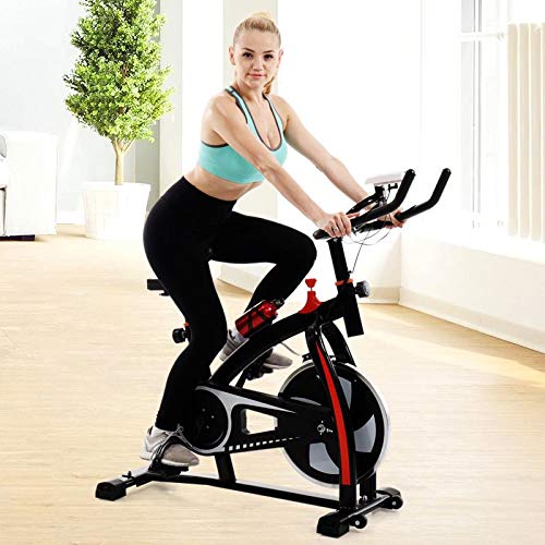 Hstore Bike Ultra-Quiet Exercise Bike, Indoor Fitness Bicycle Health Exercise Bike Home Bicycle Fitness Equipment