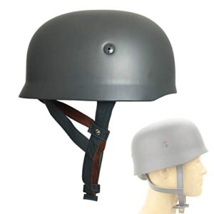 wwii germany m38 steel paratrooper helmet with leather liner authentic reproduction of war time original german fallschirmjäger helmet