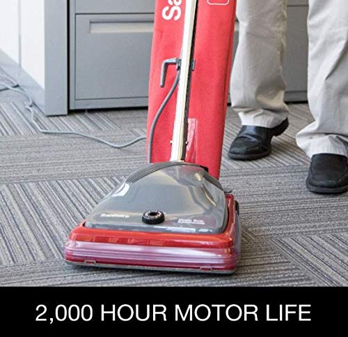 Sanitaire TRADITION Upright Commercial Bagged Vacuum, SC684G Red