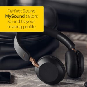 Jabra Elite 45h, Copper Black – On-Ear Wireless Headphones with Up to 50 Hours of Battery Life, Superior Sound with Advanced 40mm Speakers – Compact, Foldable & Lightweight Design