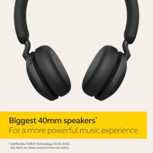 Jabra Elite 45h, Copper Black – On-Ear Wireless Headphones with Up to 50 Hours of Battery Life, Superior Sound with Advanced 40mm Speakers – Compact, Foldable & Lightweight Design