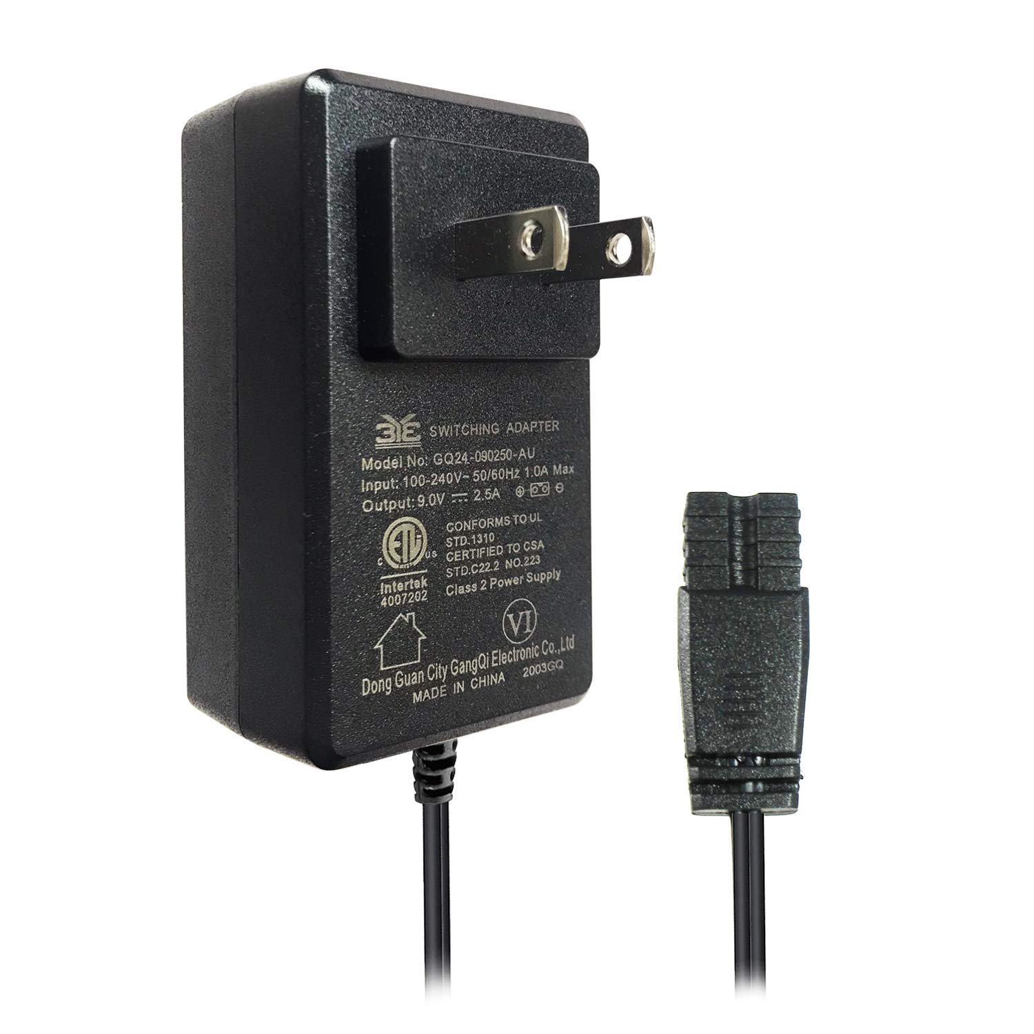 Pro Breeze Mini Dehumidifier PB-02 Power Adapter - 2-Pin Adaptor for Pro Breeze Mini Dehumidifier 1200 Cubic Feet