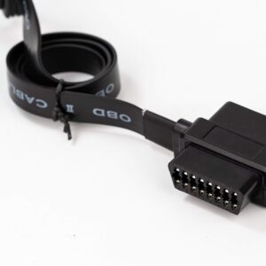 YPP OBD II OBD2 Pass-Through J1962M/F to J1962F Ribbon Splitter Cable 1 Male to 2 Female 2ft