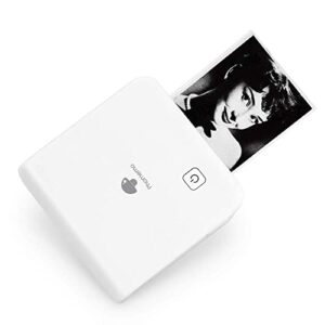 phomemo 300dpi pocket mobile pocket printer- m02 pro thermal bluetooth portabel mini photo printer compatible with ios and android, for photo printing, graffiti,learning,work, white