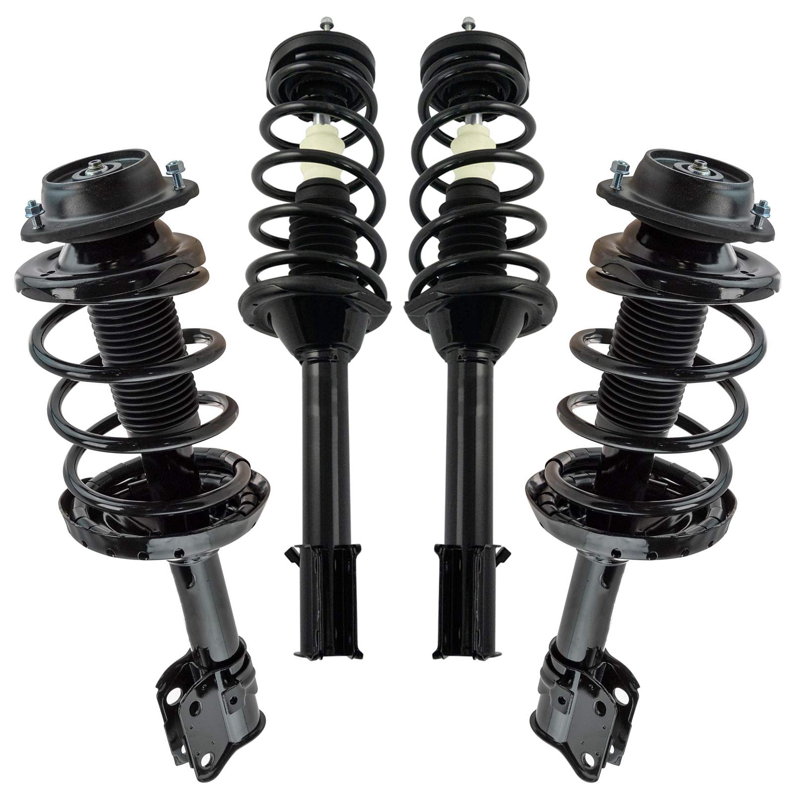 TRQ Complete Loaded Strut Spring Assembly Front & Rear Kit for Subaru Forester