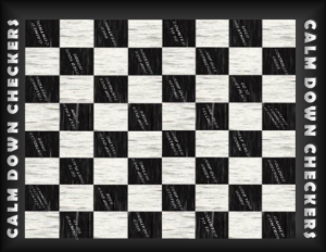 calm down checkers game