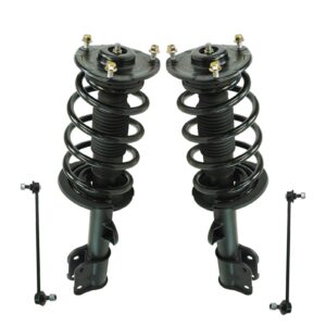 trq front suspension kit strut & spring assemblies w/end links for 11-13 sorento