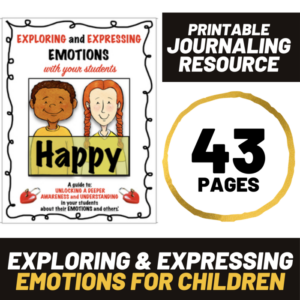 (happy) journal for social emotional learning and perspective taking