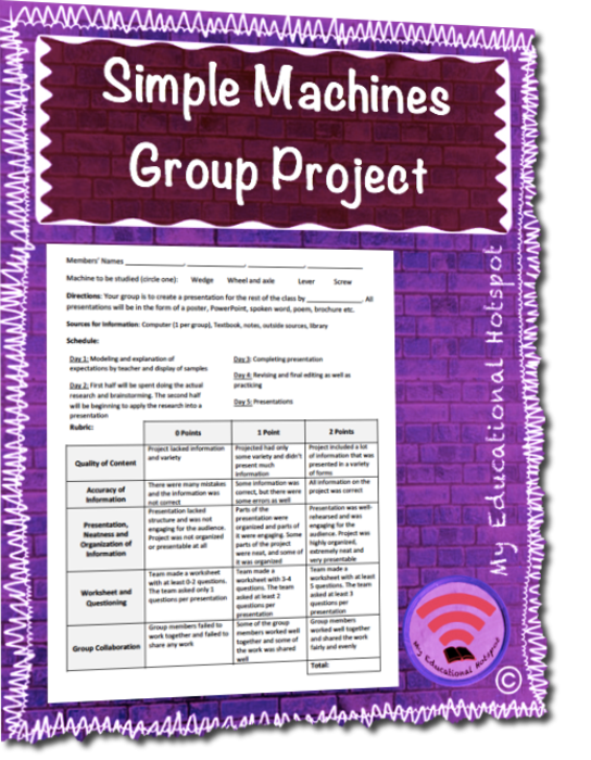 Simple Machines Group Project