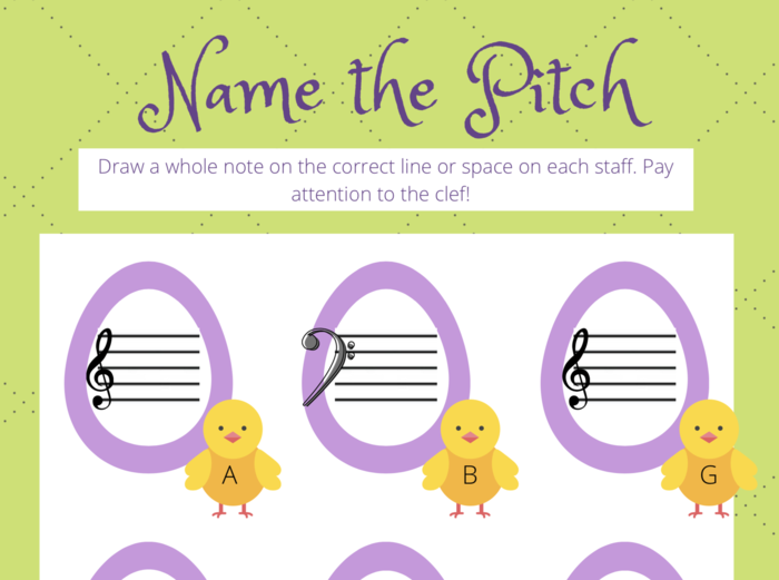 Music Activities and Games: Easter Theme Mega Pack