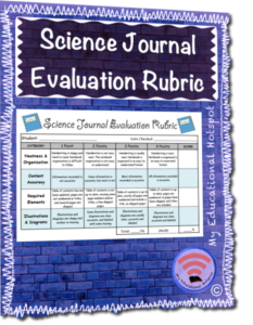 science journal evaluation rubric