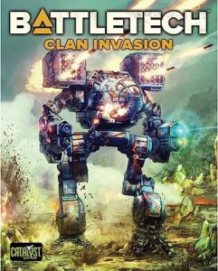 battletech: clan invasion box set expansion - sprawling sci-fi board game warfare in the battletech universe by catalyst game labs
