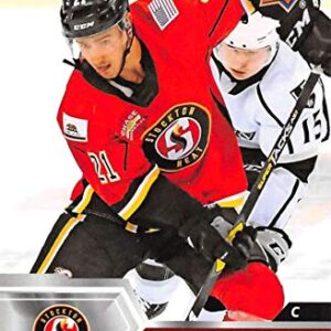 2019-20 Upper Deck AHL #48 Glenn Gawdin RC Rookie Stockton Heat Hockey Trading Card