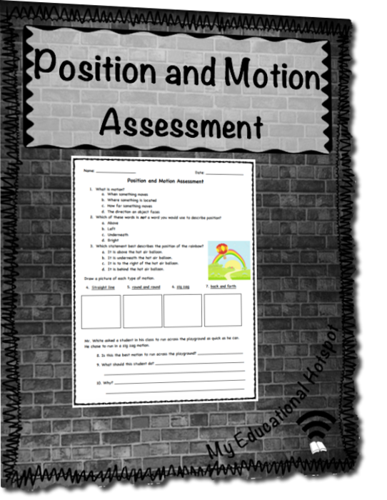 Position and Motion Assessment