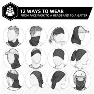 Cooling Neck Gaiter Bandana Face Mask for Men Neck Gaiters Summer Half Face Scarf Cover Sun UV Protection for Cycling Fishing