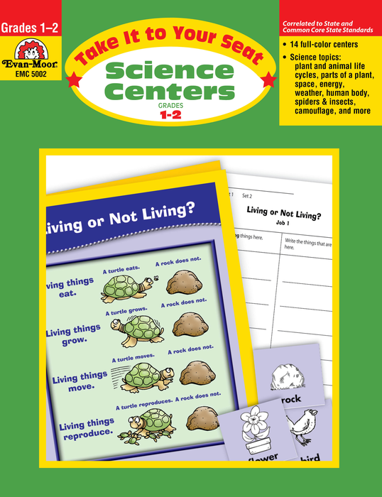 Take It To Your Seat: Science Centers, Grades 1-2 - Teacher Reproducibles, E-book