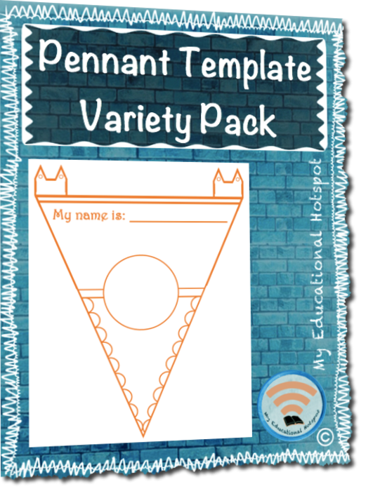 Pennant Template Variety Pack