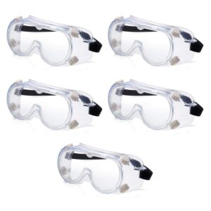 gamma ray protective anti-fog safety goggle glasses - pack of 10
