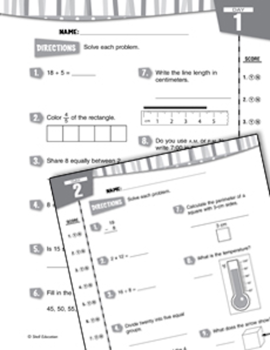 180 Days of Math for Fourth Grade: Week 1