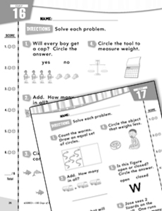 180 Days of Math for Kindergarten: Week 4