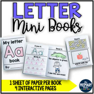 letter mini books