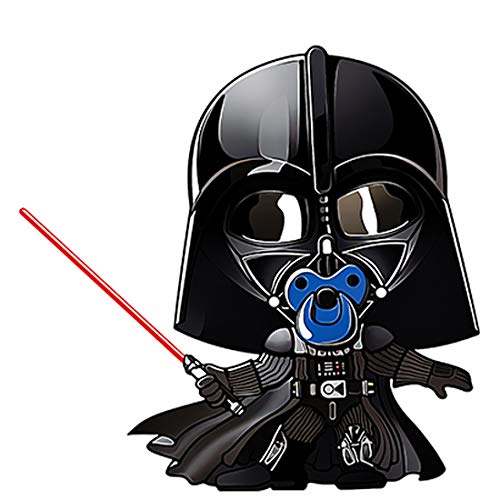 Baby Darth Vader BLU, Sticker Baby on Board - Character Height 3,95 Inch…