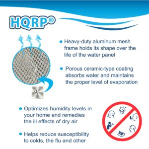 HQRP Wick Filter Pad Compatible with Lennox Healthy Climate #35 X2661 fits HCWB3-17, HCWB2-17, HCWP2-18, HCWP3-18, WB2-17, WB3-17, WP2-18, WP3-18 Series Humidifiers