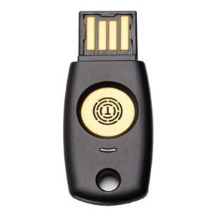 fido2 u2f security key passkey two-factor authentication (2fa) usb key pin+touch (non-biometric) usb-a type trustkey t110