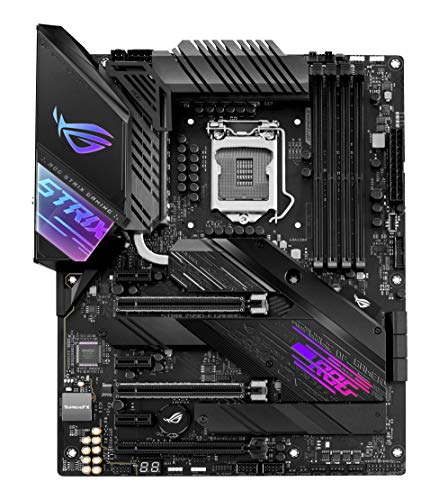 ASUS ROG Strix Z490-E Gaming Z490- WiFi 6, LGA 1200 (Intel 10th Gen) ATX Gaming Motherboard, 14+2 Power Stages, DDR4 4600, Intel 2.5 Gb Ethernet