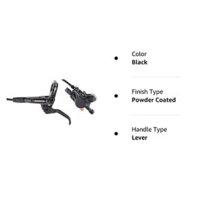 Shimano Deore BL-MT501/BR-MT500 Disc Brake and Lever - Front, Hydraulic, Post Mount, Resin Pads, Black