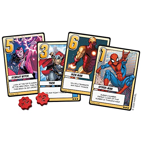 Infinity Gauntlet: A Love Letter Card Game Save The Universe from Thanos! Strategy Game for Kids and Adults Set in The Marvel Universe, Ages 10+, 2-6 Players, 15 Minute Playtime, Made by Z-Man Games